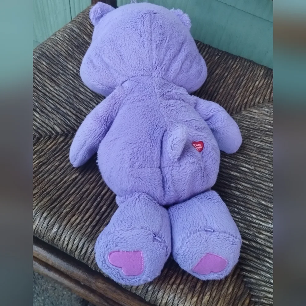 Care Bears American Greetings 2012 Harmony Purple 12” Bear Sitting Plush Kidcore - Picture 4 of 12